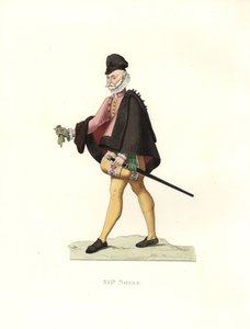 Spansk adelsmann av Edmond Lechevallier Chevignard