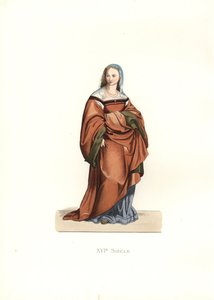 Fruen av Firenze av Edmond Lechevallier Chevignard