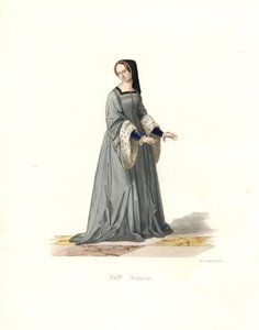 Æresfrue ved hoffet til Francis I av Edmond Lechevallier Chevignard
