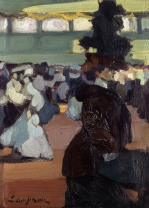 En ball. 1905