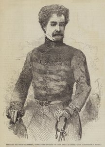 General Sir Colin Campbell, øverstkommanderende for hæren i India av Edmond Morin