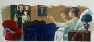Fra Apenninene til Andesfjellene fra 'Hjerte' av Edmondo De Amicis (1846-1908), tegning