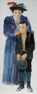 Skolelærerne, fra Heart, av Edmondo De Amicis, tegner av Edmondo de Amicis