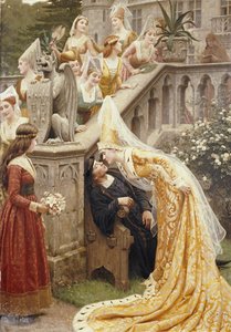 Alain Chartier, 1903 av Edmund Blair Leighton