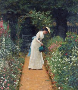 Min frues hage av Edmund Blair Leighton