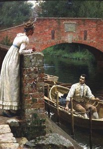 Det glade farvel av Edmund Blair Leighton