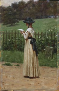 Kjærlighetsbrevet av Edmund Blair Leighton