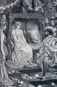Illustrasjon for Goethes Faust av Edmund Bruning