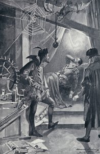 Illustrasjon for Goethes Faust av Edmund Bruning
