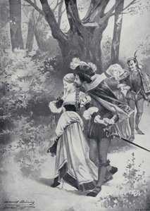 Illustrasjon for Goethes Faust av Edmund Bruning