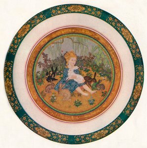 Portrett av frøken Vivian St. George, 1917, 1919 av Edmund Dulac