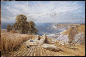 Høsting på sørkysten, 1869