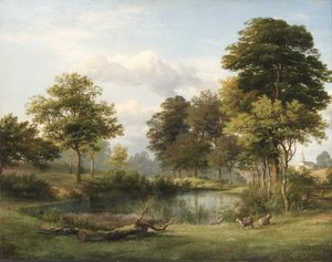 En scene ved Muswell Hill av Edmund Gill