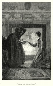 Illustrasjon for Jane Eyre av Charlotte Bronte (gravering)