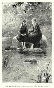 Illustrasjon for Jane Eyre av Charlotte Bronte (gravering)