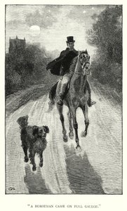 Illustrasjon for Jane Eyre av Charlotte Bronte (gravering) av Edmund Henry Garrett