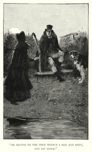Illustrasjon for Jane Eyre av Charlotte Bronte (gravering)