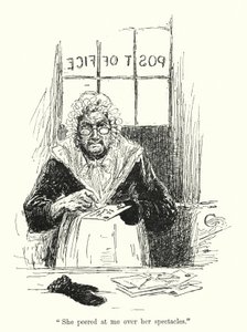 Illustrasjon for Jane Eyre av Charlotte Bronte (litho) av Edmund Henry Garrett