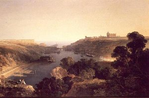 Utsikt over Whitby av Edmund John Niemann