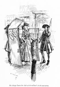 Illustrasjon for Sheridans The School for Scandal (gravering) av Edmund Joseph (after) Sullivan