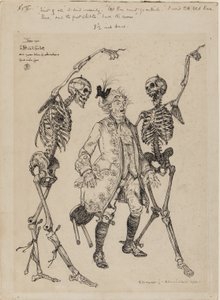 Old Bones må gå ut..., 1900 av Edmund Joseph Sullivan