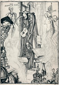 Tegneren - Stage IV, c1920 av Edmund Joseph Sullivan
