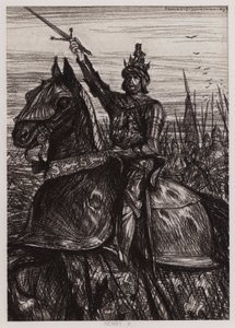 Livet til kong Henry V (litho) av Edmund Joseph Sullivan