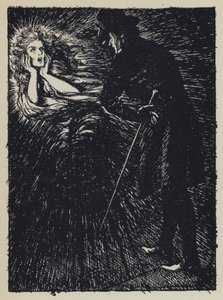Illustrasjon for Tennysons Maud av Edmund Joseph after Sullivan