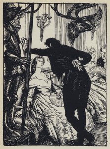 Illustrasjon for Tennysons Maud av Edmund Joseph after Sullivan