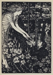 Illustrasjon for Tennysons Maud av Edmund Joseph after Sullivan