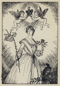 Illustrasjon for Tennysons Maud av Edmund Joseph after Sullivan