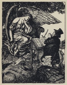 Illustrasjon for Tennysons Maud av Edmund Joseph after Sullivan