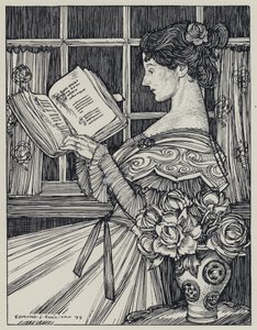 Tennyson, illustrasjon for A Dream of Fair Women and Other Poems
