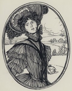 Tennyson, illustrasjon for A Dream of Fair Women and Other Poems av Edmund Joseph after Sullivan
