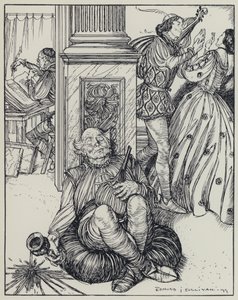 Tennyson, illustrasjon for A Dream of Fair Women and Other Poems av Edmund Joseph after Sullivan