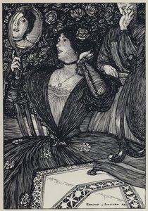 Tennyson, illustrasjon for A Dream of Fair Women and Other Poems av Edmund Joseph after Sullivan
