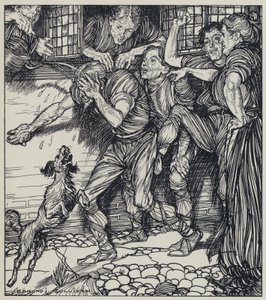 Tennyson, illustrasjon for A Dream of Fair Women and Other Poems av Edmund Joseph after Sullivan