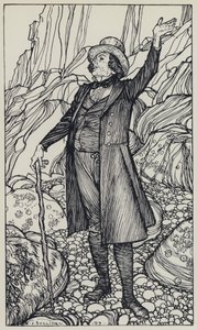 Tennyson, illustrasjon for A Dream of Fair Women and Other Poems av Edmund Joseph after Sullivan