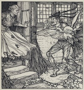 Tennyson, illustrasjon for A Dream of Fair Women and Other Poems av Edmund Joseph after Sullivan