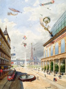 Wien om hundre år av Edmund Krenn