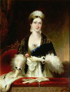 Dronning Victoria (1819-1901) ved Operaen