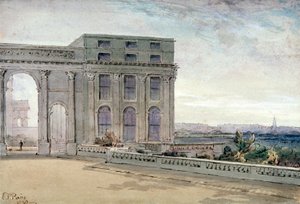 Utsikt over Chester Terrace, Regent