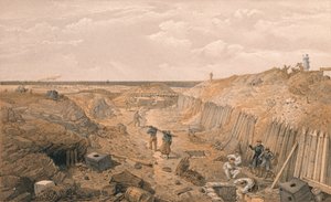 Grøft av Bastion Du Mat, 1856