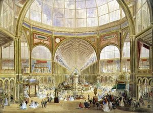 Interiør av den internasjonale utstillingen i 1862 av Edmund Walker
