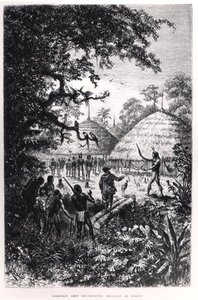 Yagouman-sjef Rougouyenne Hunting the Devil, illustrasjon fra 