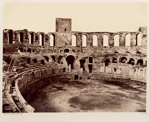 Arles, amfiteater av Édouard Baldus
