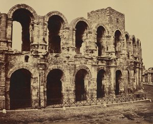 Arles. Amfiteater av Édouard Baldus