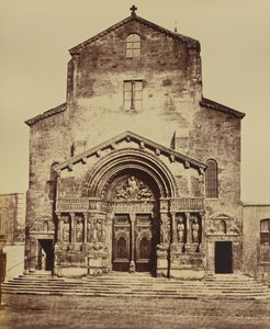Arles. Sankt Trophime av Édouard Baldus