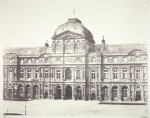 Louvre: Klokkepaviljongen av Édouard Baldus