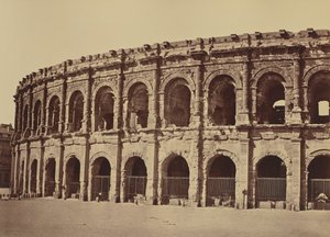 Nîmes. Amfiteater av Édouard Baldus